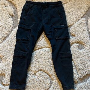 Hollister Men's Dark Cargo Pants